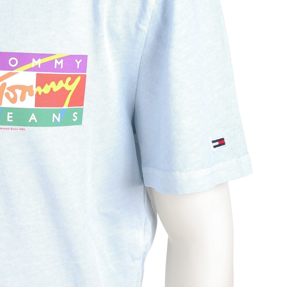 トミー ジーンズ（TOMMY JEANS）（メンズ）半袖Tシャツ メンズ POP FLAG DM16827-CYO