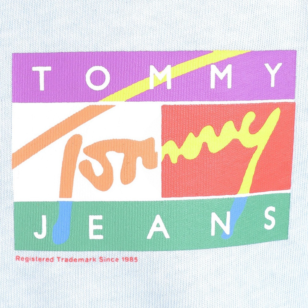 トミー ジーンズ（TOMMY JEANS）（メンズ）半袖Tシャツ メンズ POP FLAG DM16827-CYO