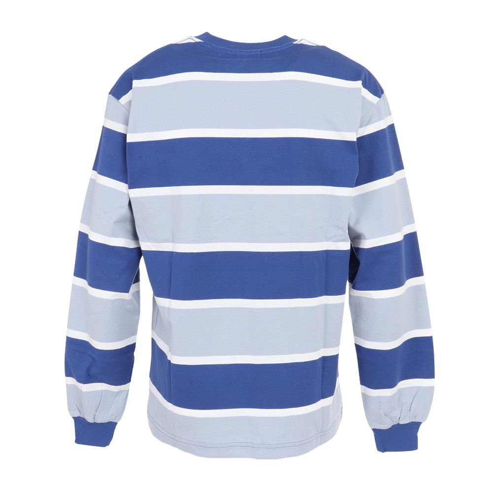 エクストララージ（XLARGE）（メンズ）長袖Tシャツ メンズ STANDARD LOGO STRIPED  101233011012-BLUE