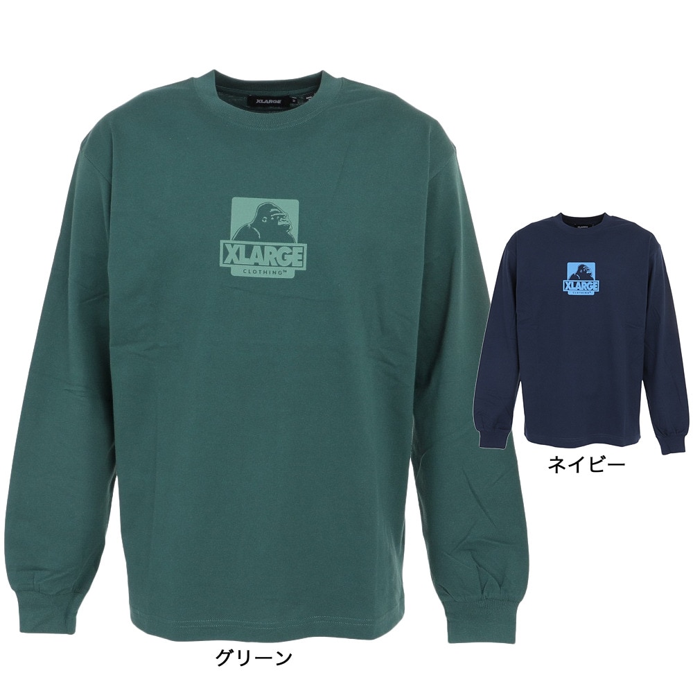 エクストララージ（XLARGE）（メンズ）長袖Tシャツ メンズ OG  101233011014-NAVY
