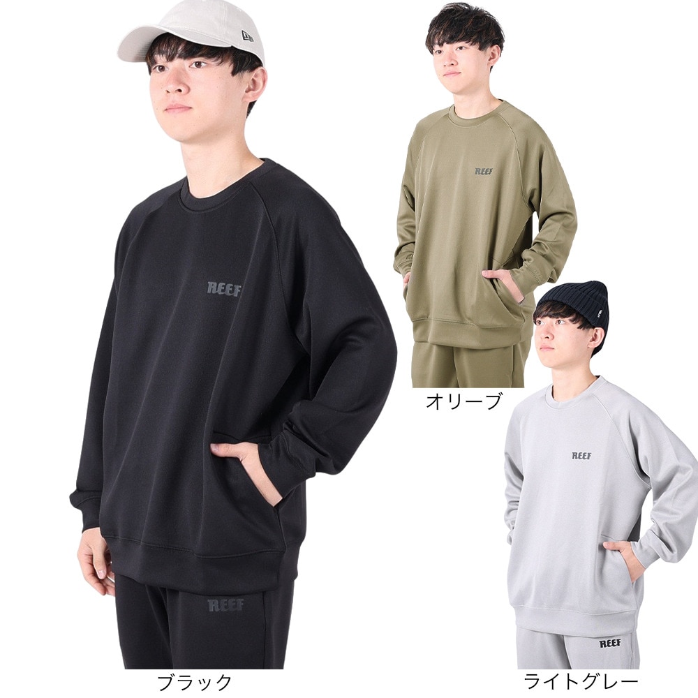 リーフ（REEF）（メンズ）TECH クルーネックカットソー RFTEM2330-BLK