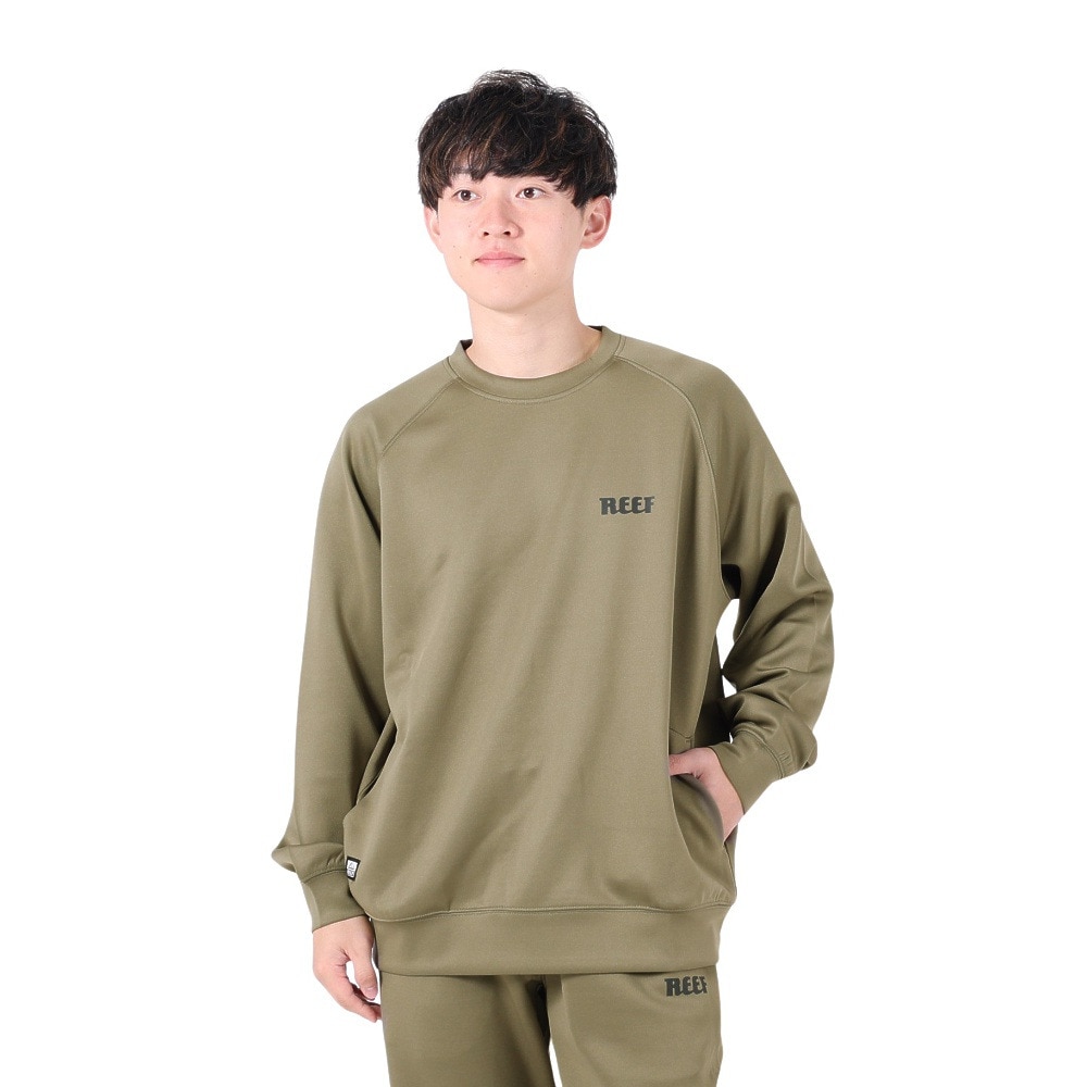 リーフ（REEF）（メンズ）TECH クルーネックカットソー RFTEM2330-OLV