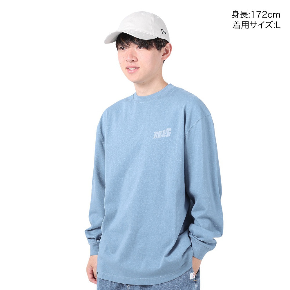 リーフ（REEF）（メンズ）SURF CLUB 長袖Tシャツ RFTEM2336-B.GRY