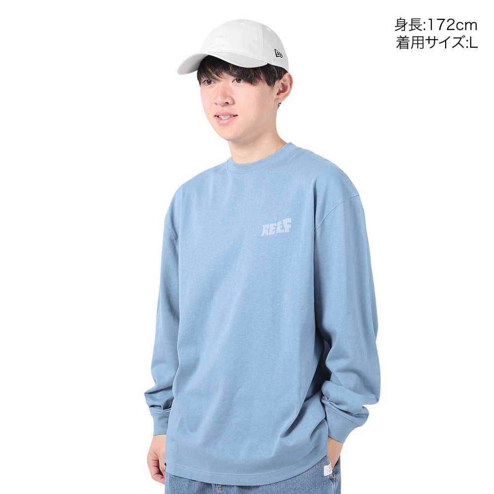 リーフ（REEF）（メンズ）SURF CLUB 長袖Tシャツ RFTEM2336-B.GRY