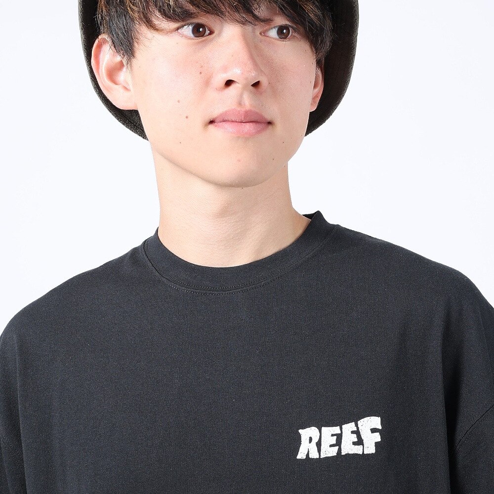 リーフ（REEF）（メンズ）サーフクラブ 長袖Tシャツ RFTEM2336-BLK