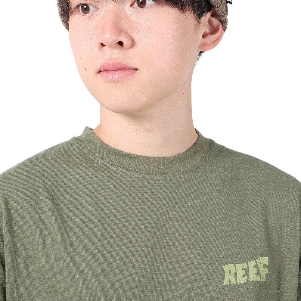 リーフ（REEF）（メンズ）SURF CLUB 長袖Tシャツ RFTEM2336-GRN