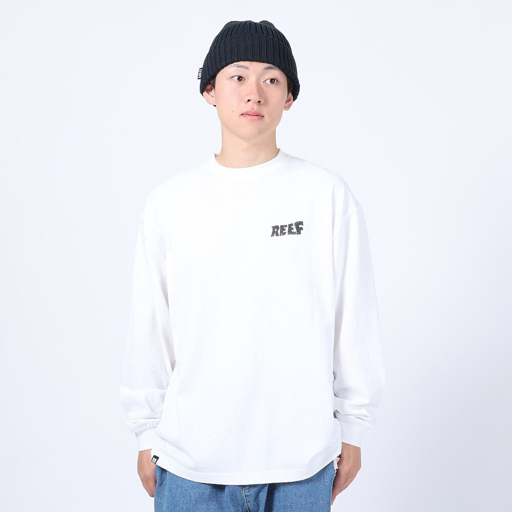 リーフ（REEF）（メンズ）サーフクラブ 長袖Tシャツ RFTEM2336-WHT