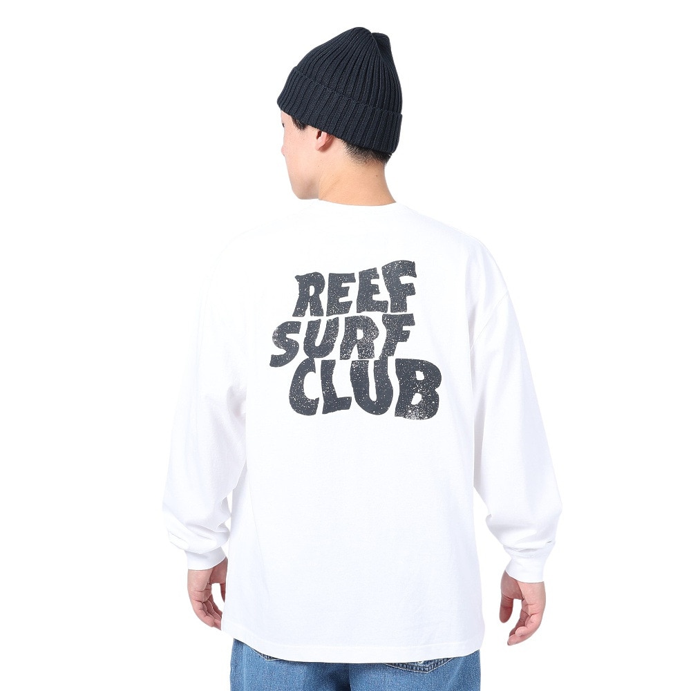 リーフ（REEF）（メンズ）サーフクラブ 長袖Tシャツ RFTEM2336-WHT