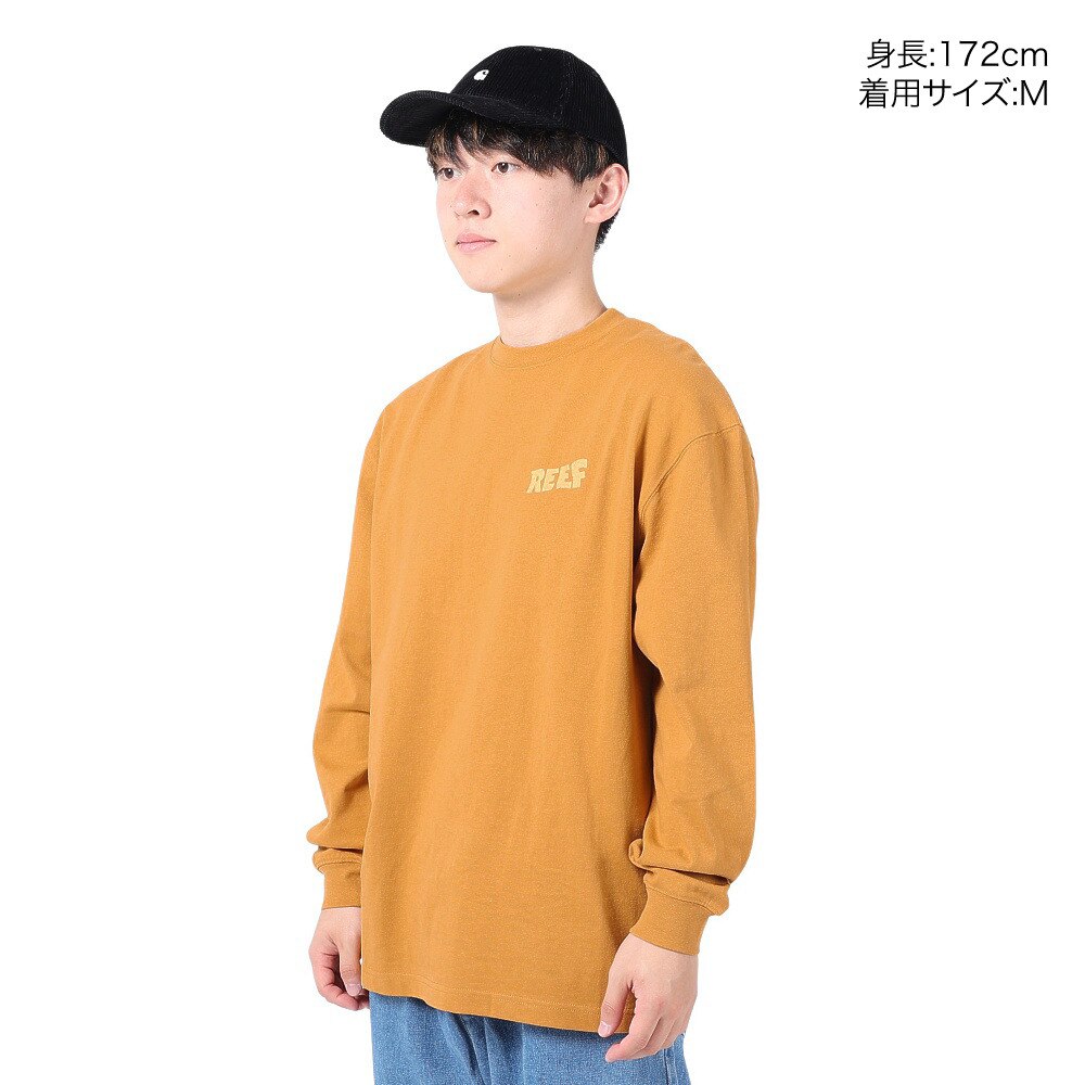 リーフ（REEF）（メンズ）SURF CLUB 長袖Tシャツ RFTEM2336-YEL