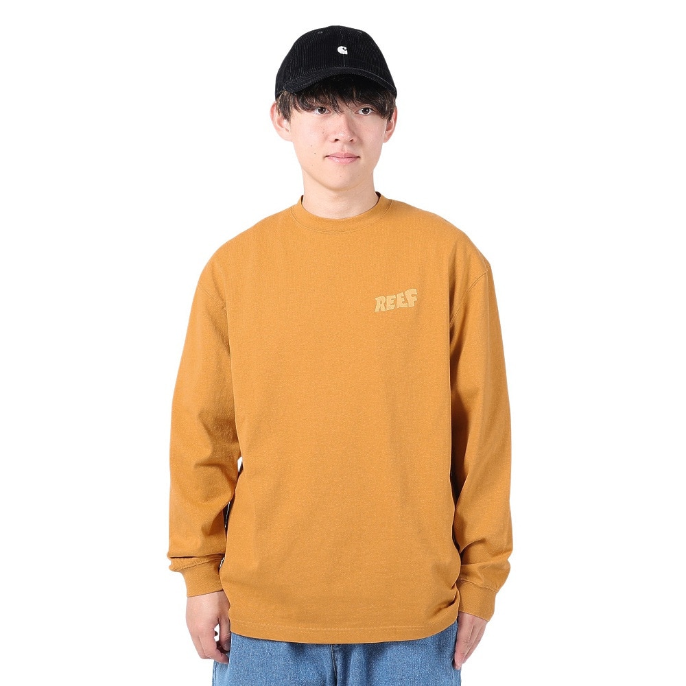 リーフ（REEF）（メンズ）SURF CLUB 長袖Tシャツ RFTEM2336-YEL