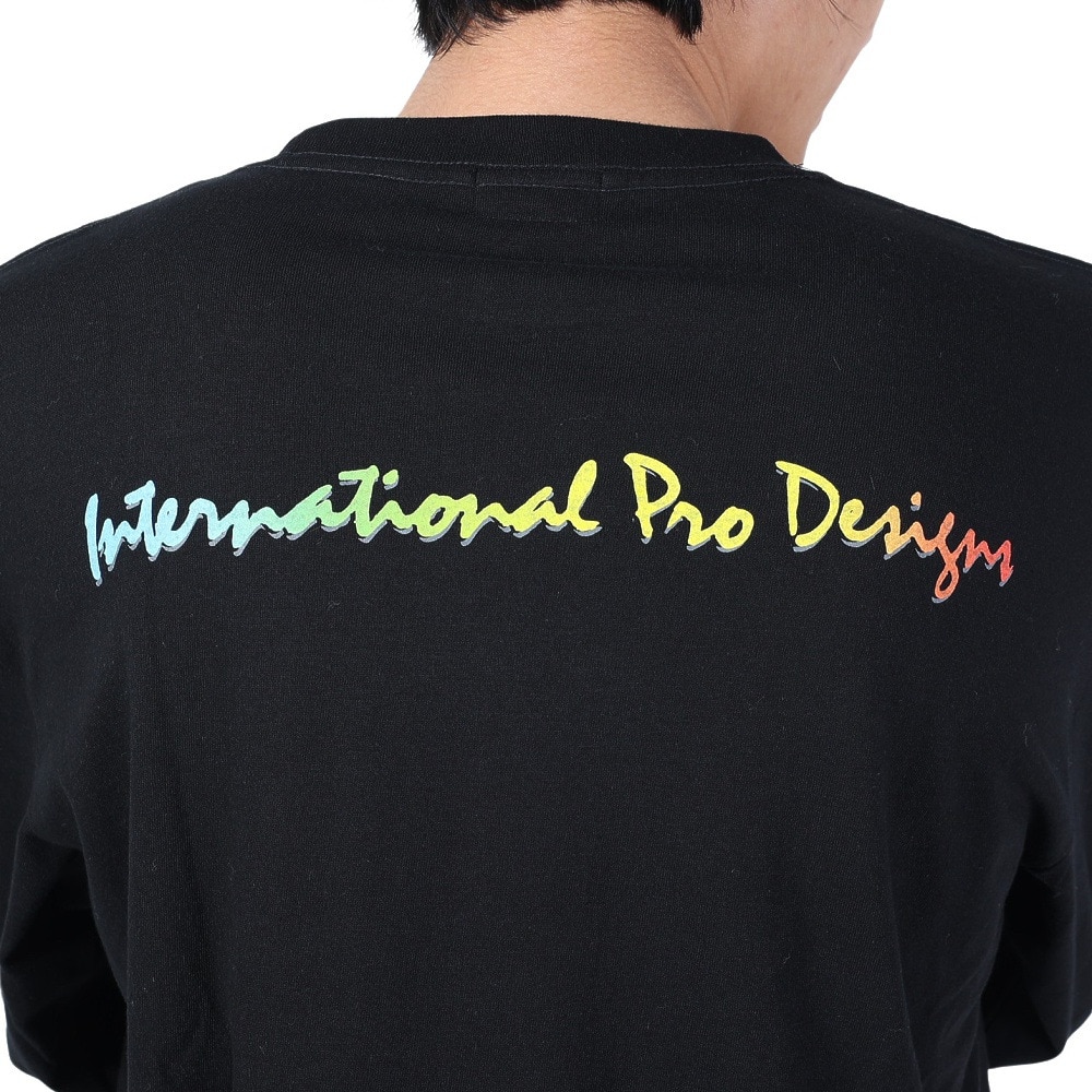 IPD（IPD）（メンズ）SCRIPT 長袖Tシャツ IPDLSSC-602-BK/RB