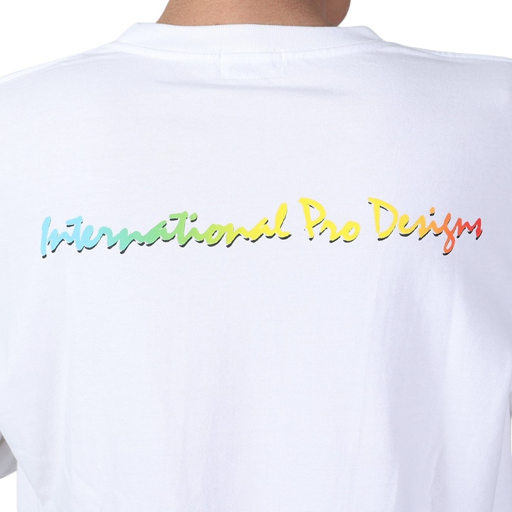 IPD（IPD）（メンズ）SCRIPT 長袖Tシャツ IPDLSSC-602-WT/RB