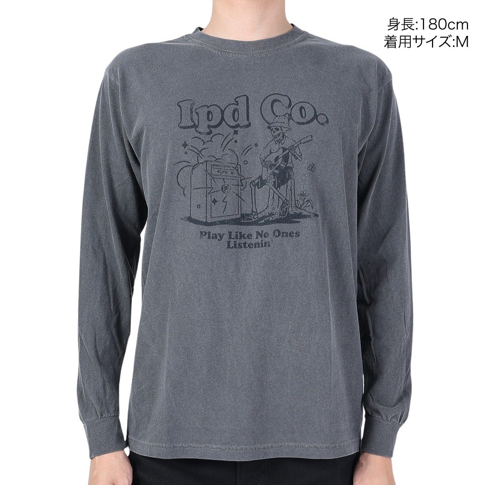 IPD（IPD）（メンズ）STAY TUNE 長袖Ｔシャツ IPDLSST-603-C.GRY