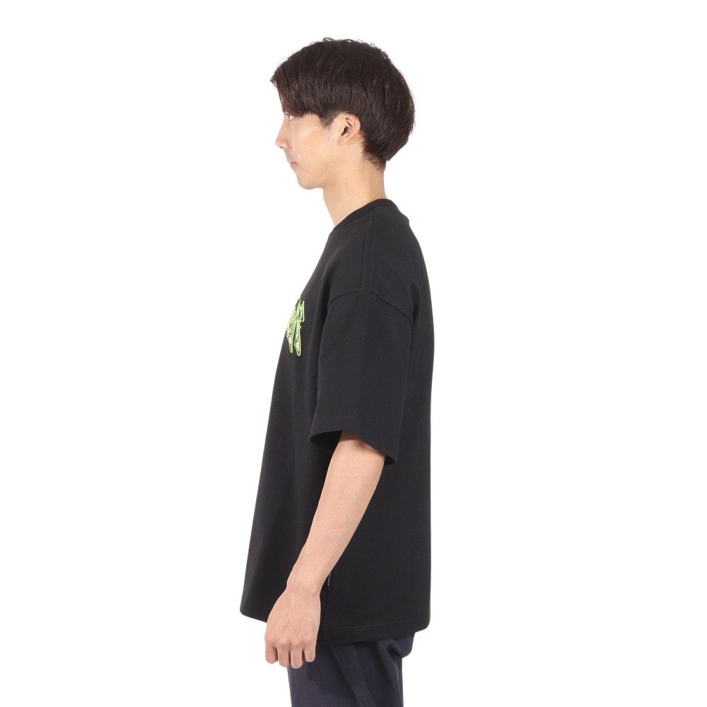 サプライヤー（SUPPLIER）（メンズ）半袖Tシャツ メンズ パイソンアイアンロゴヘビーウェイト 22SSD2-08104-018-BK