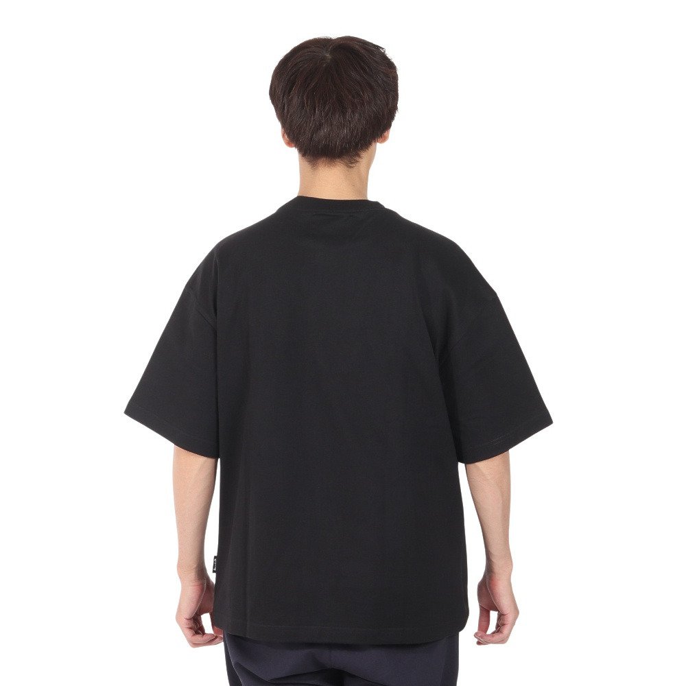 サプライヤー（SUPPLIER）（メンズ）半袖Tシャツ メンズ パイソンアイアンロゴヘビーウェイト 22SSD2-08104-018-BK