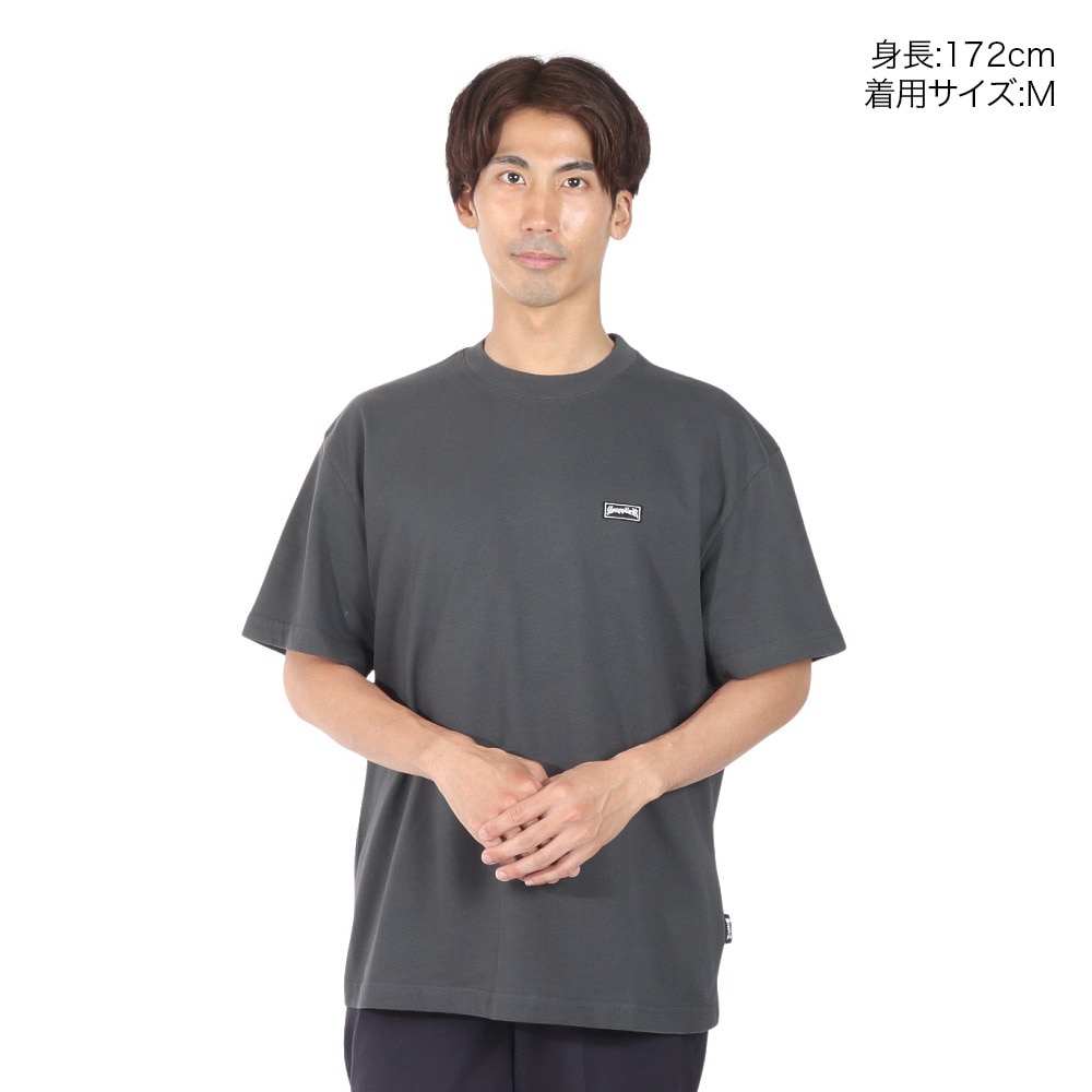 サプライヤー（SUPPLIER）（メンズ）半袖Tシャツ メンズ マイクロロゴTシャツ 22SSD2-08104-027-BK