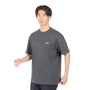 (メンズ)半袖Tシャツ メンズ マイクロロゴTシャツ 22SSD2-08104-027-BK