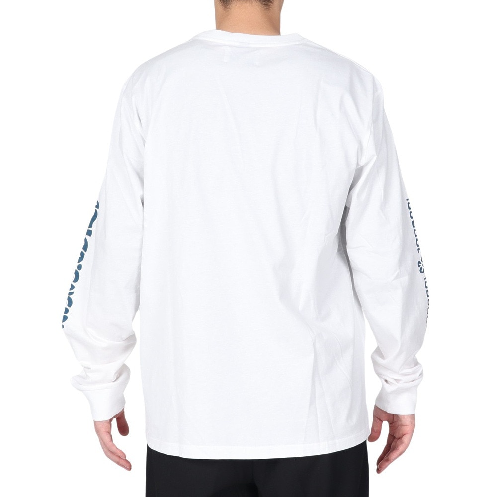 リヴィアプロジェクツ（Rivvia Projectu）（メンズ）アクティブローテーション 長袖Tシャツ RTE-23306-WHT