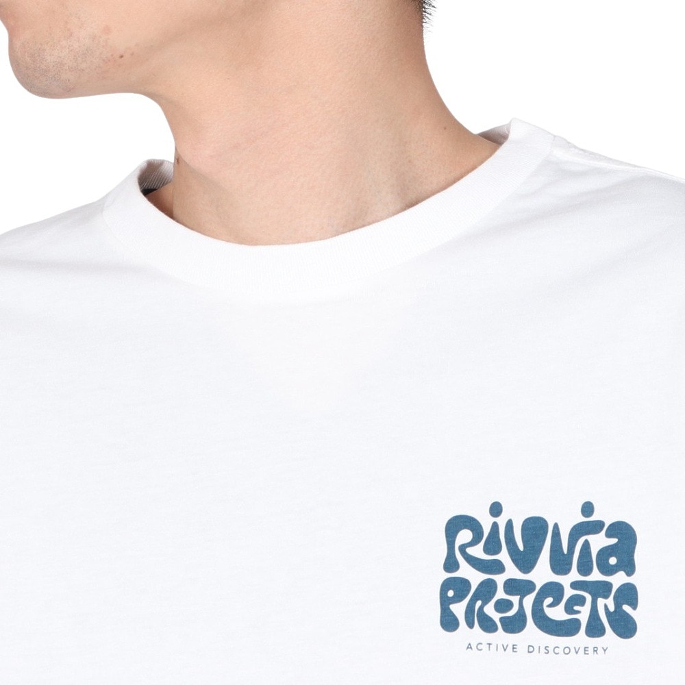 リヴィアプロジェクツ（Rivvia Projectu）（メンズ）アクティブローテーション 長袖Tシャツ RTE-23306-WHT