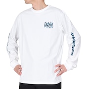 (メンズ)アクティブローテーション 長袖Tシャツ RTE-23306-WHT