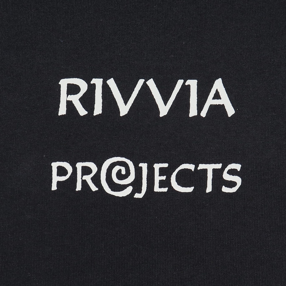 リヴィアプロジェクツ（Rivvia Projectu）（メンズ）コロサル 長袖Tシャツ RTE-23307-BLK