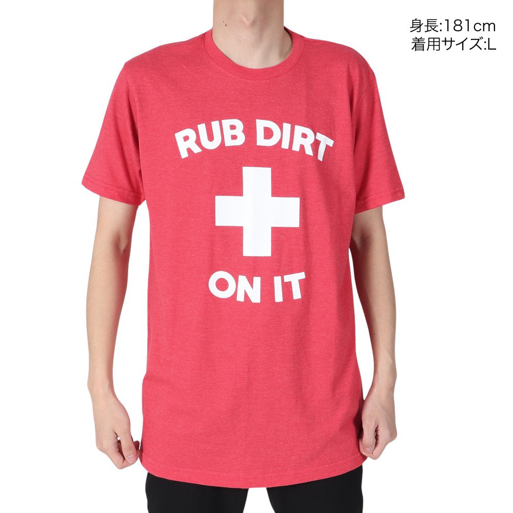 ベースボールイズム（BASEBALLISM）（メンズ）半袖Tシャツ RUB DIRT ON IT OT0123FW0002