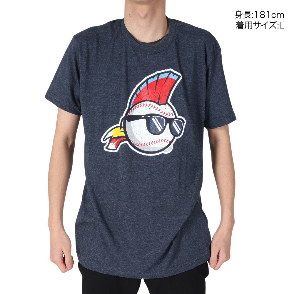 ベースボールイズム（BASEBALLISM）（メンズ）半袖Tシャツ 映画メジャーリーグ OT0123FW0005
