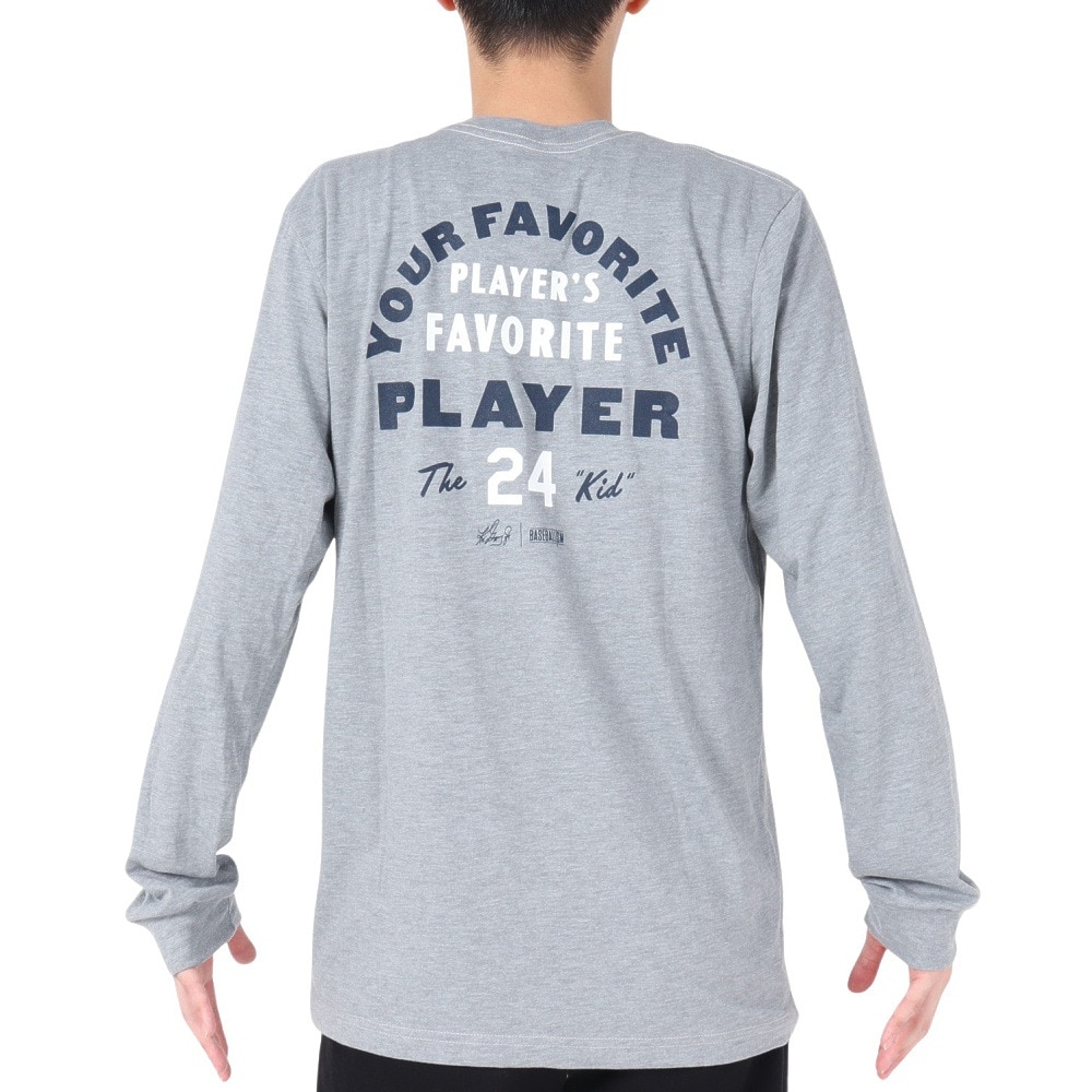 ベースボールイズム（BASEBALLISM）（メンズ）Your Favorite Player 長袖Tシャツ OT0323FW0002