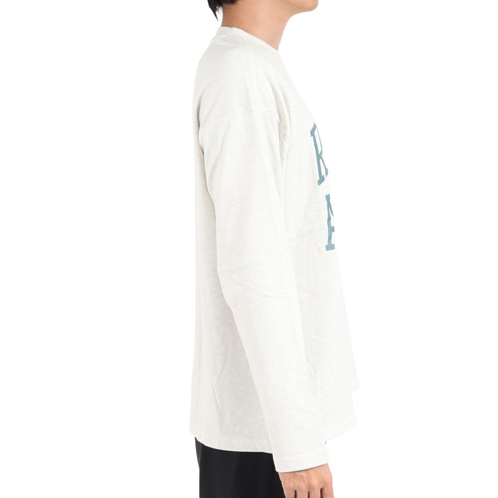 ラッセル（RUSSELL）（メンズ）88/12 ロングスリーブ クルーネックTシャツ Wide RBM23F0006 IVR