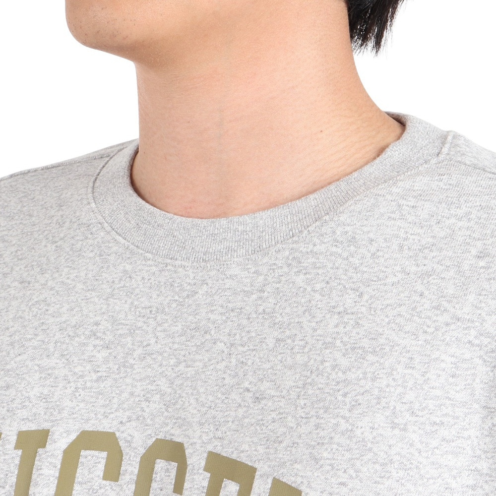 ラッセル（RUSSELL）（メンズ）88/12 ロングスリーブ クルーネックTシャツ Wide RBM23F0006 MGRY