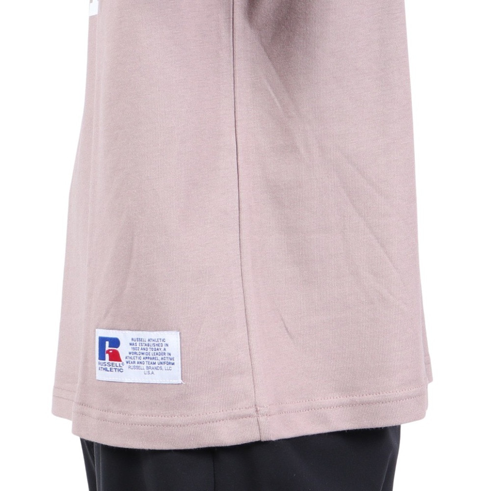 ラッセル（RUSSELL）（メンズ）88/12 ロングスリーブ CN Tシャツ Wide RBM23F0006 PNK