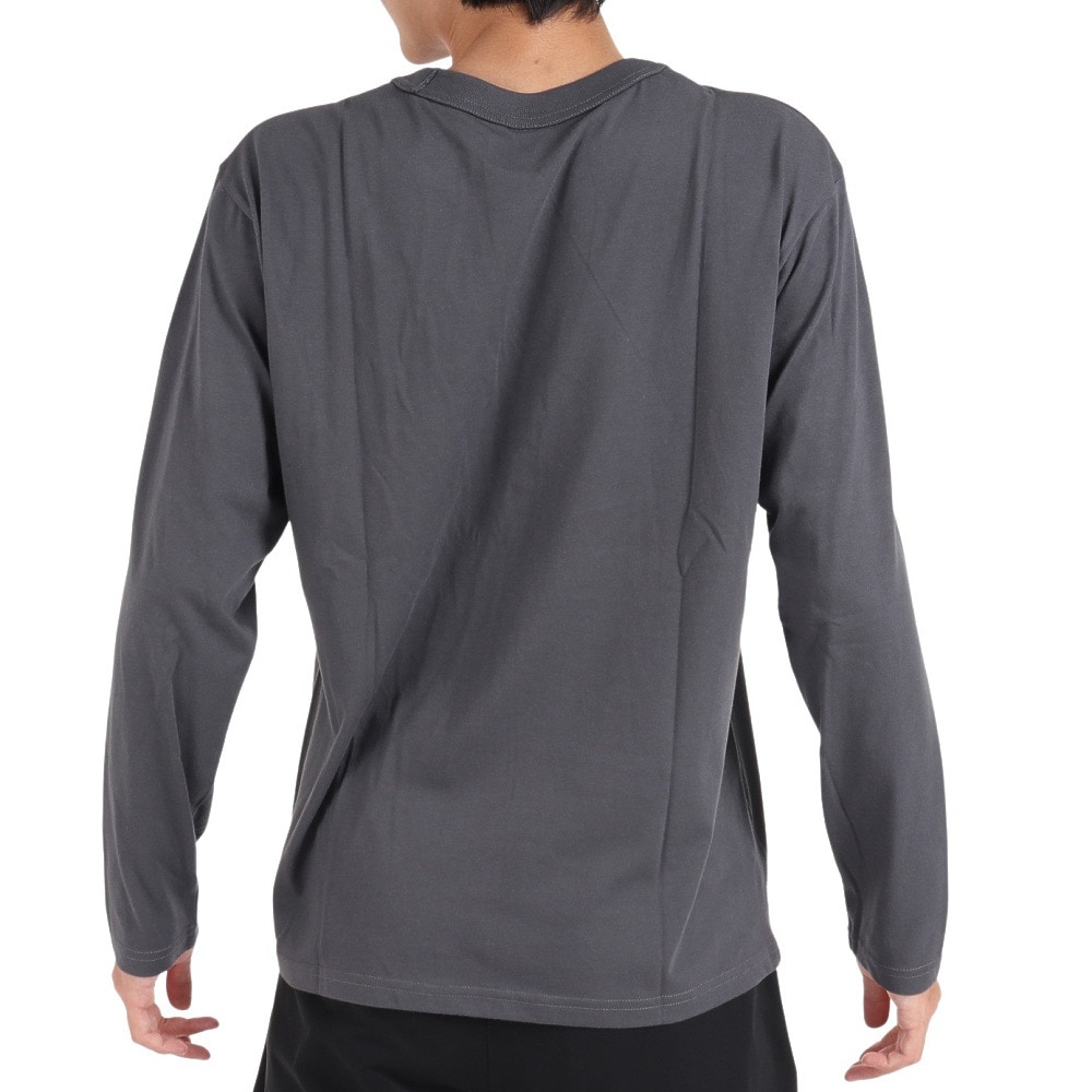 ラッセル（RUSSELL）（メンズ）T/C 長袖クルーネックTシャツ RBM23F0011 CGRY