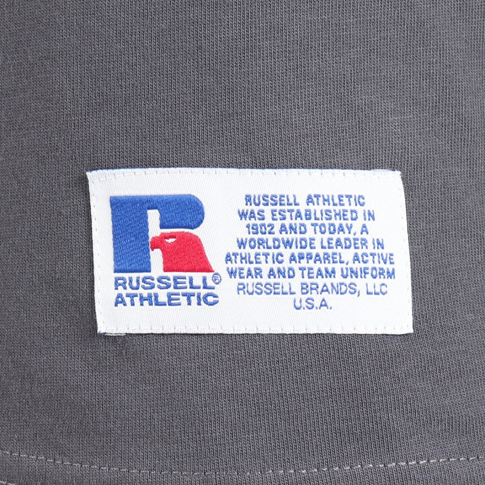 ラッセル（RUSSELL）（メンズ）T/C 長袖クルーネックTシャツ RBM23F0011 CGRY