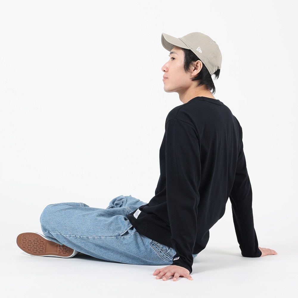 ラッセル（RUSSELL）（メンズ）T/C 長袖クルーネックTシャツ RBM23F0011 NVY