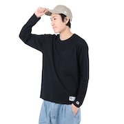 (メンズ)T/C 長袖クルーネックTシャツ RBM23F0011 NVY