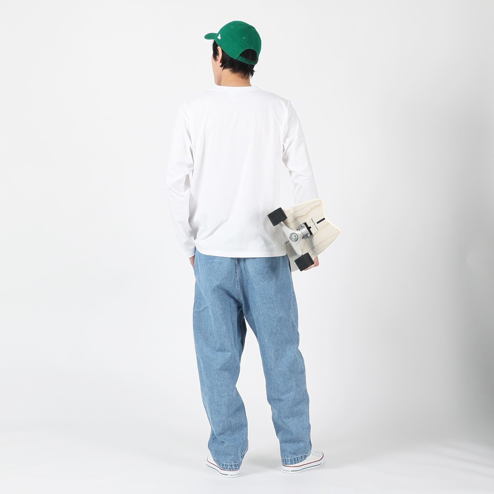 ラッセル（RUSSELL）（メンズ）T/C 長袖クルーネックTシャツ RBM23F0011 WHT