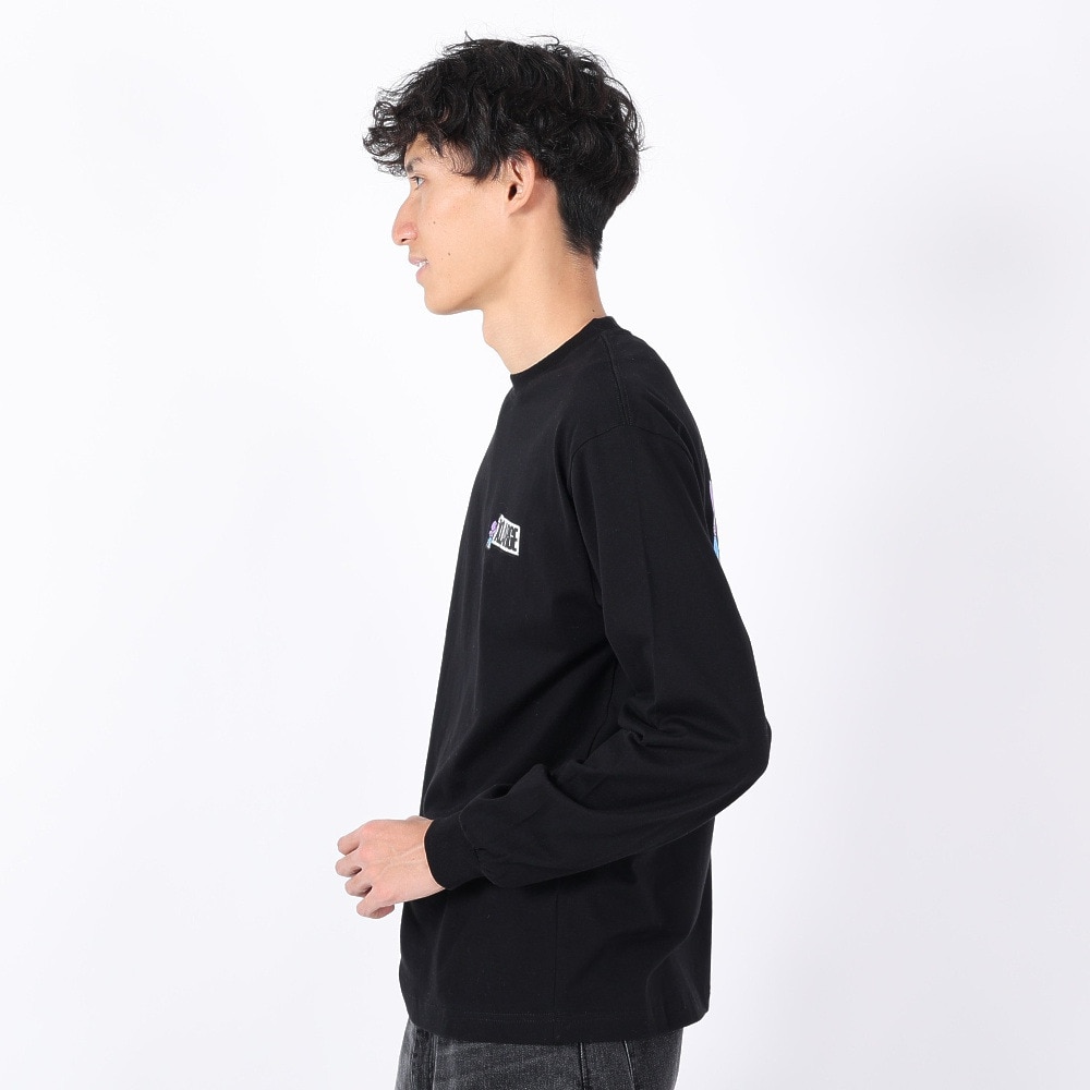 エクストララージ（メンズ）STREET VANDALISM 長袖Tシャツ 101234011004-BLACK