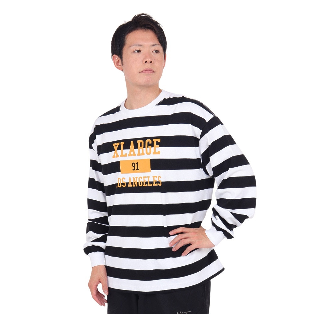 ѡݡĥӥ饤󥹥ȥ㤨֣أ̣ңǣ COLLEGE LOGO STRIPED ĹµܡT 101234011006-WHITE  10 פβǤʤ6,088ߤˤʤޤ