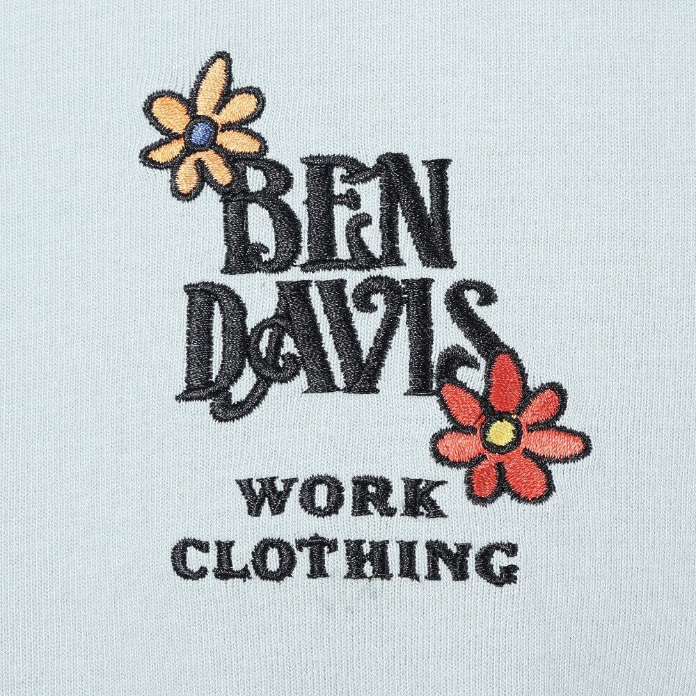 ベンデイビス（BEN DAVIS）（メンズ、レディース）HARVEST BRUSHED 長袖 Tシャツ 24380022-56IGR