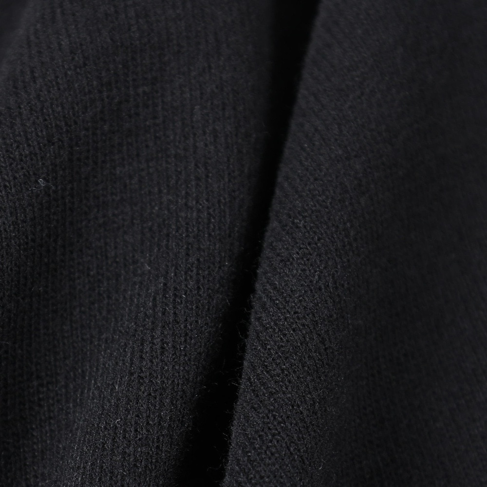 ベンデイビス（BEN DAVIS）（メンズ）カレッジ ブラッシュド 長袖Tシャツ 24380023-01BLK