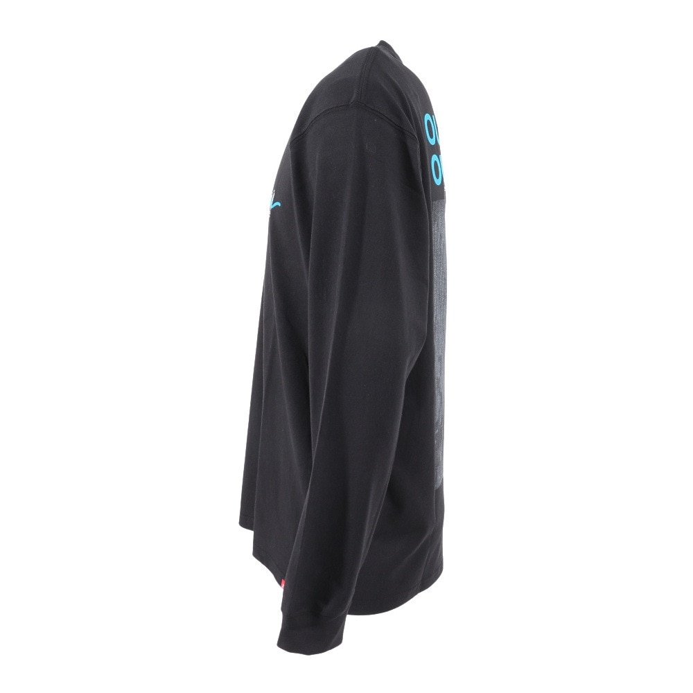 マンハッタンポーテージ（ManhattanPortage）（メンズ）長袖プリントTシャツ 23FW-MP-M549 BLK