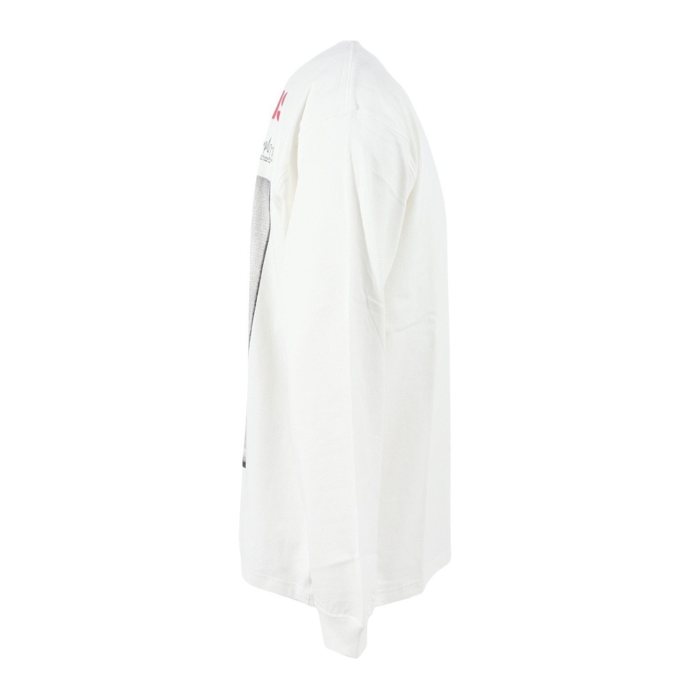 マンハッタンポーテージ（ManhattanPortage）（メンズ）長袖プリントTシャツ 23FW-MP-M549 WHT