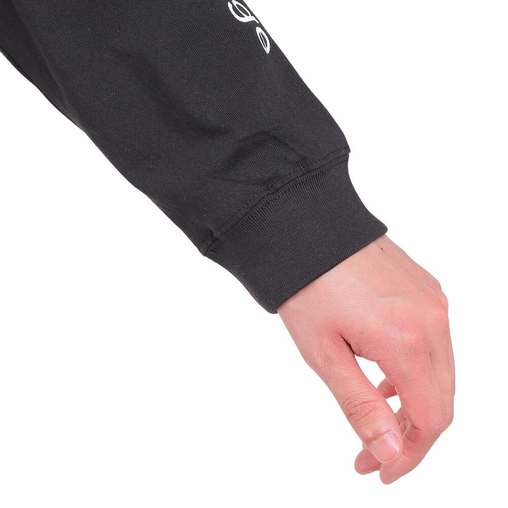 ManhattanPortage（メンズ）長袖プリントTシャツ MP-M371 BLK