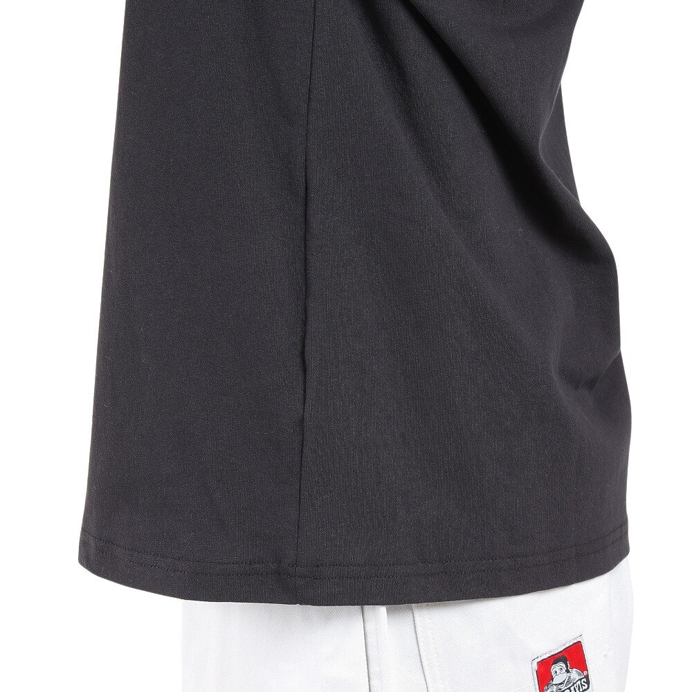 ManhattanPortage（メンズ）長袖プリントTシャツ MP-M371 BLK