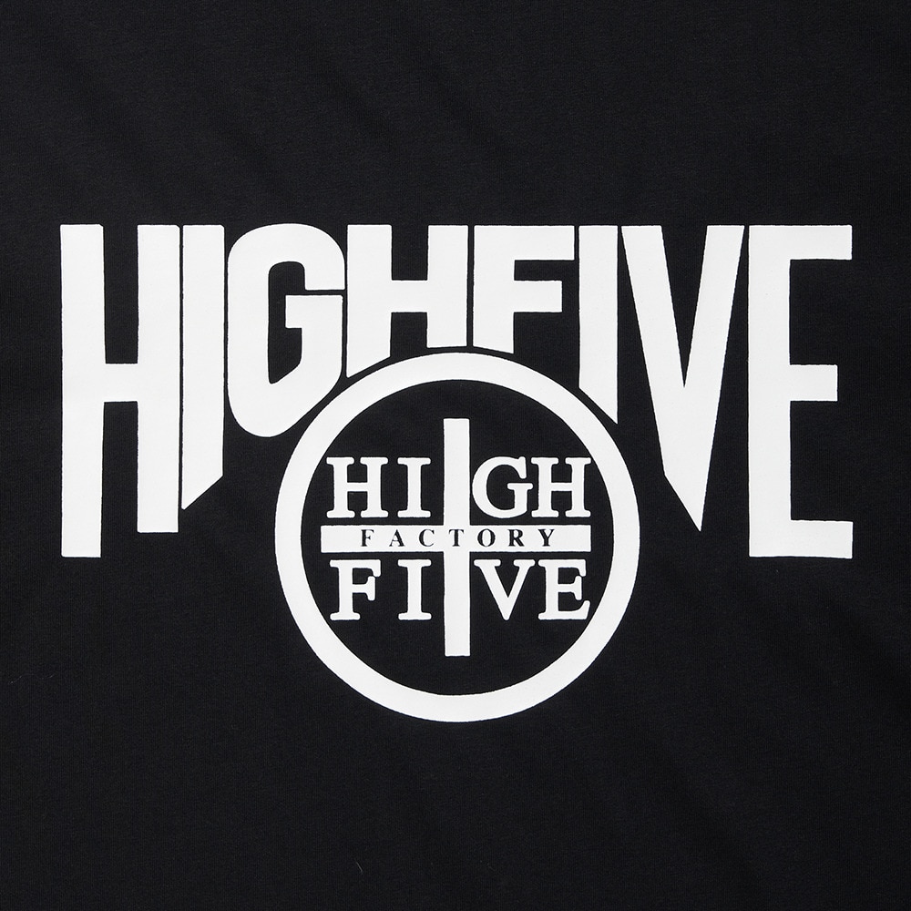 ハイ ファイブ ファクトリー（HIGH FIVE FACTORY）（メンズ）HFF ロゴ 長袖Tシャツ 88000115 BLK