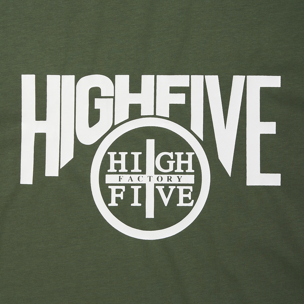 ハイ ファイブ ファクトリー（HIGH FIVE FACTORY）（メンズ）HFF ロゴ 長袖Tシャツ 88000115 OLV