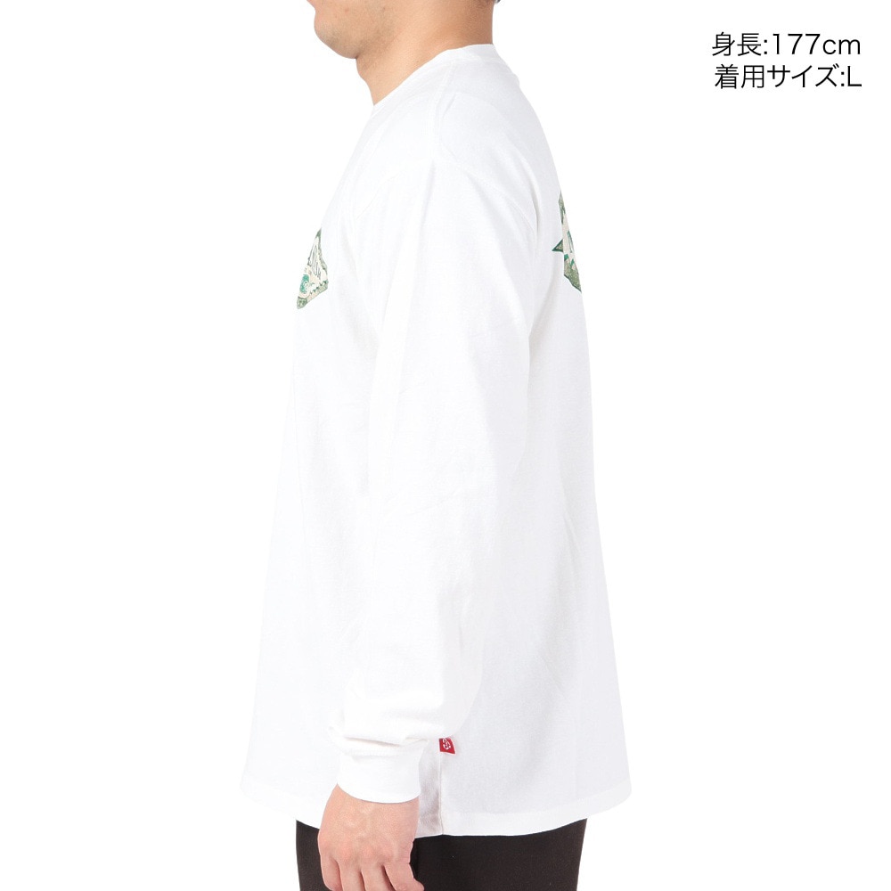 マナスタッシュ（MANASTASH）（メンズ）ラムバスロングスリーブTシャツ 792-3230013 OFFWHT