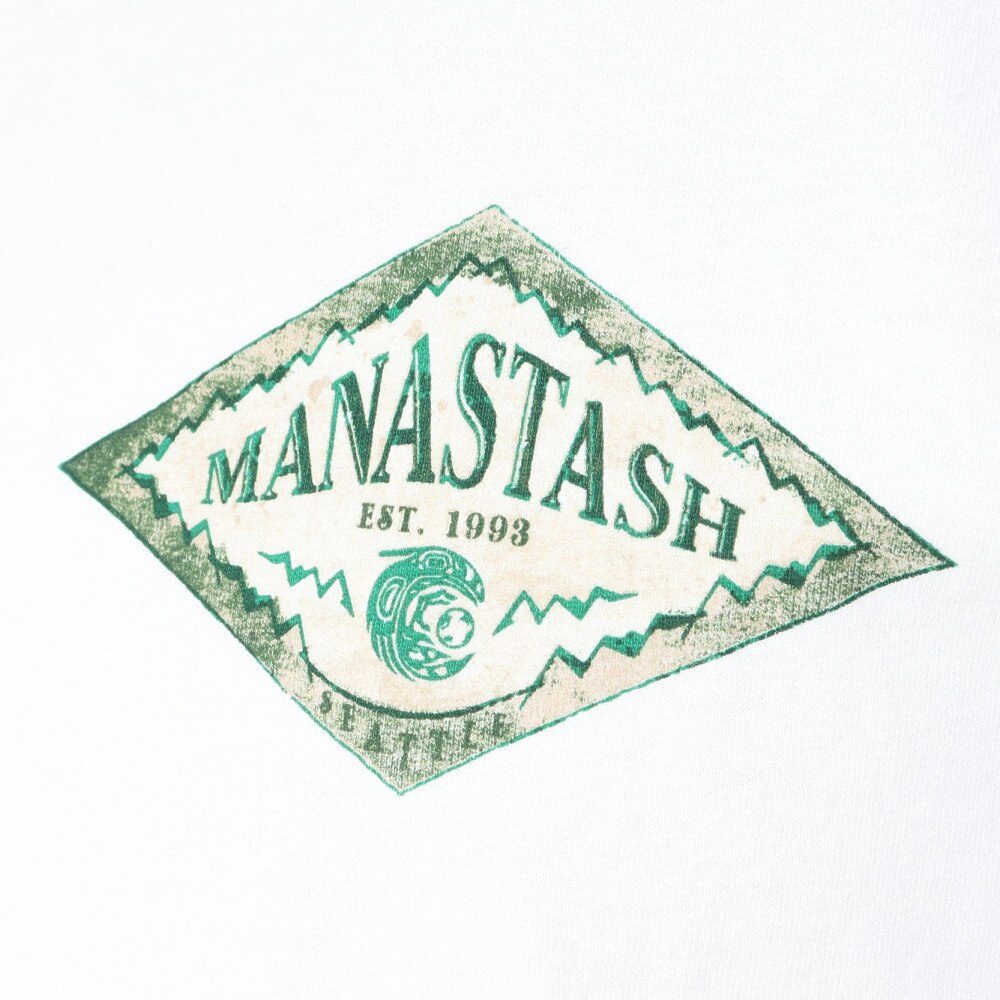 マナスタッシュ（MANASTASH）（メンズ）ラムバスロングスリーブTシャツ 792-3230013 OFFWHT