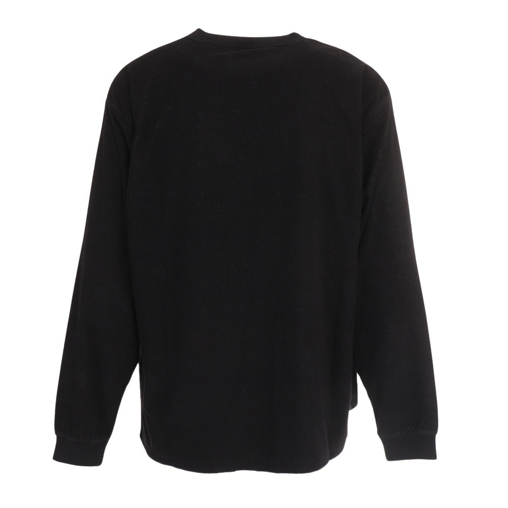 マナスタッシュ（MANASTASH）（メンズ）ナッグパイルポケットTシャツ 792-3230024 BLACK
