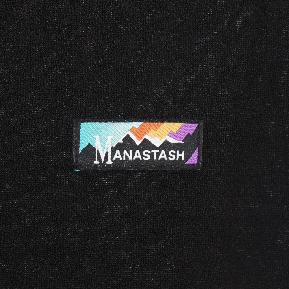 マナスタッシュ（MANASTASH）（メンズ）ナッグパイルポケットTシャツ 792-3230024 BLACK